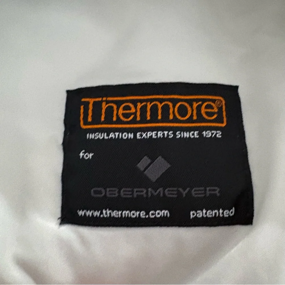 Obermeyer Malta‎ Women's Size 12 White Ski Snowboard Pants Pockets Insulated